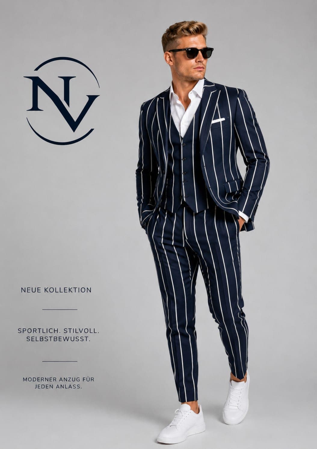NV Herren Kollektion — Klassische Eleganz, sportlich elegante Mode